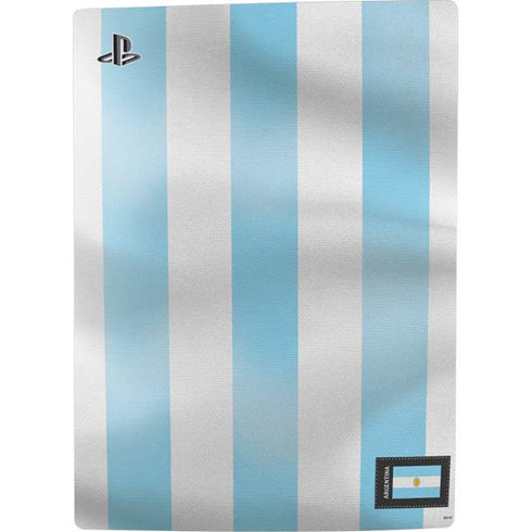 Argentina Soccer Flag PS5 Digital Edition Console Skin